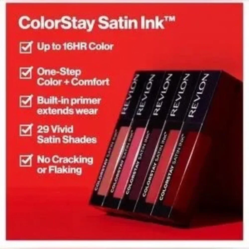 NWT ColorStay Satin Ink